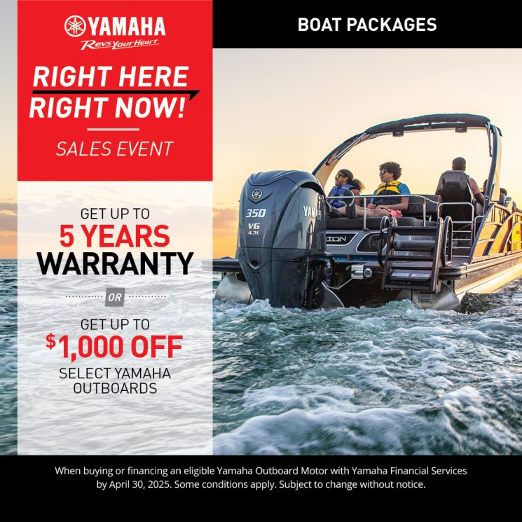 YAMAHA OUTBOARD SALES EVENT